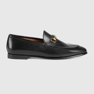 Gucci Jordan black leather loafer
